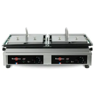 Krampouz Contact grill Panini large plaques lisses