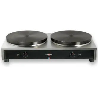 Krampouz Crêpière électrique double Confort Ø 40 cm 400 V