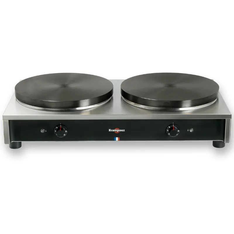 Krampouz Crêpière électrique double Confort Ø 40 cm 400 V