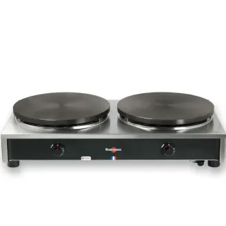 Krampouz Crêpière gaz double Confort - thermostatique