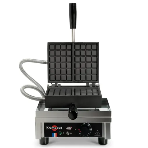 Krampouz Gaufrier 4x6 Fruits 90° Ouvert