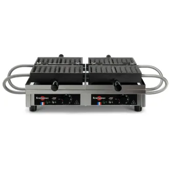 Krampouz Gaufrier 4x5 Liège 180° double