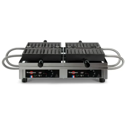 Krampouz Gaufrier 4x5 Liège 180° double