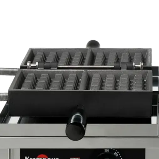 Krampouz Gaufrier 4x5 Liège 180° double