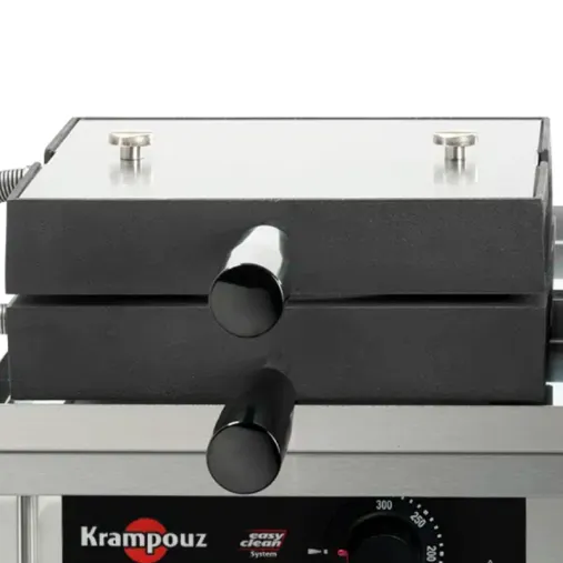 Krampouz Gaufrier 4x7 Liège 180° double