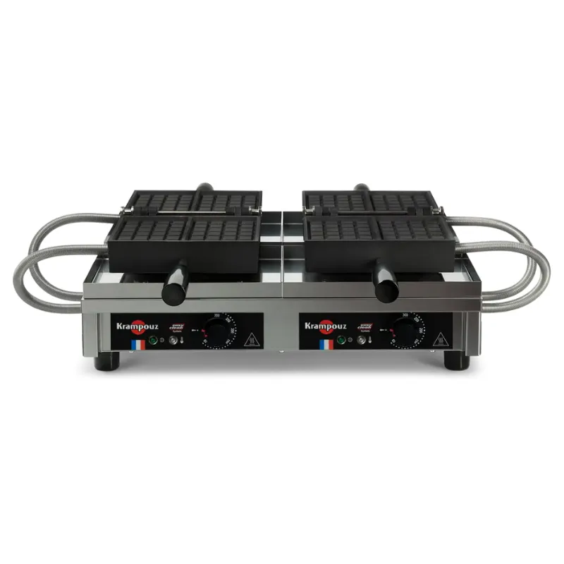 Krampouz Gaufrier 4x6 Fruits 180° double