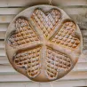 Krampouz Gaufrier Coeur 180° simple G/D