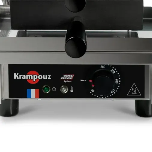 Krampouz Gaufrier Coeur 180° simple A/A Bouton de commande