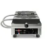 Krampouz Gaufrier Coeur 180° simple A/A Ouvert