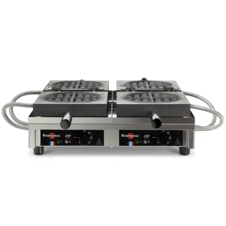 Krampouz Gaufrier Ronde 180° double
