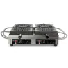 Krampouz Gaufrier Ronde 180° double Ouvert