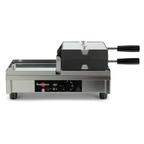 Krampouz Gaufrier 4x7 Liège 180° simple G/D
