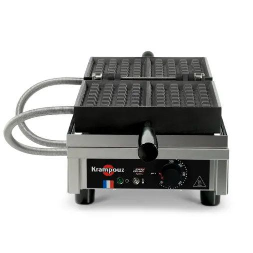 Krampouz Gaufrier 4x7 Liège 180° simple A/A