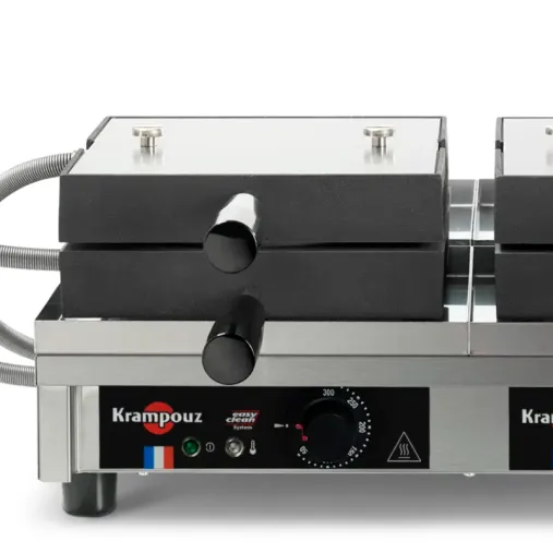 Krampouz Gaufrier Fine 180° double