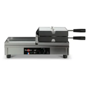 Krampouz Gaufrier Ronde 180° simple G/D