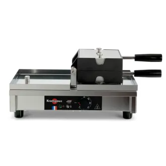 Krampouz Gaufrier 4x6 Liège Paty 180° simple G/D