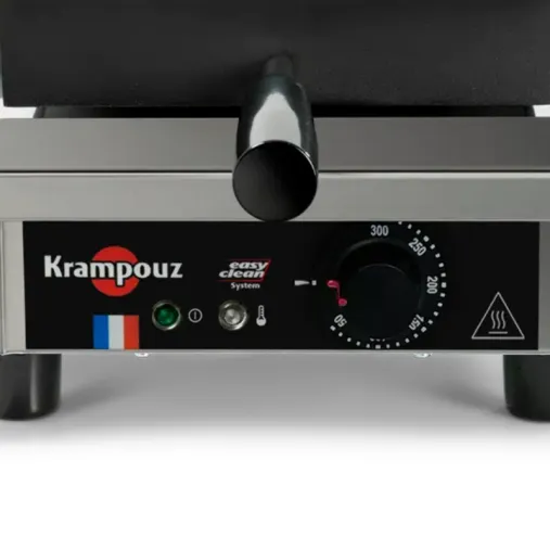 Krampouz Gaufrier 4x7 Bruxelles 180° simple A/A Bouton de commande