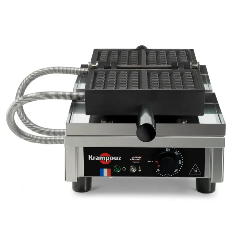 Krampouz Gaufrier 4x7 Bruxelles 180° simple A/A