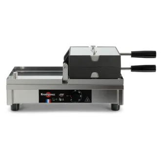 Krampouz Gaufrier 3x5 Bruxelles 180° simple G/D