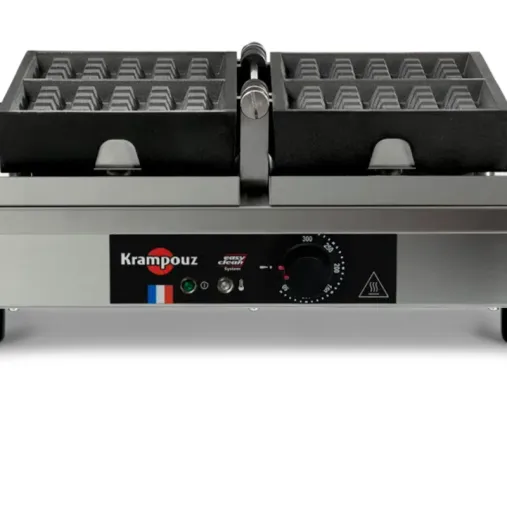 Krampouz Gaufrier 4x5 Liège 180° simple G/D
