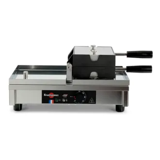 Krampouz Gaufrier 4x5 Liège 180° simple G/D