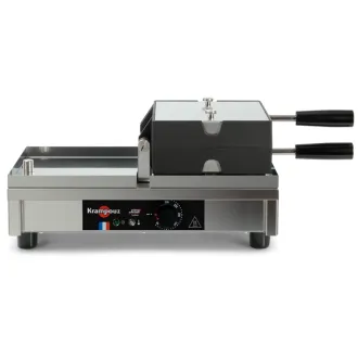 Krampouz Gaufrier 4x6 Bruxelles 180° simple G/