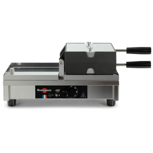 Krampouz Gaufrier 4x6 Bruxelles 180° simple G/