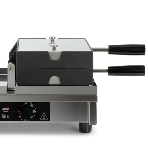 Krampouz Gaufrier 4x6 Bruxelles 180° simple G/