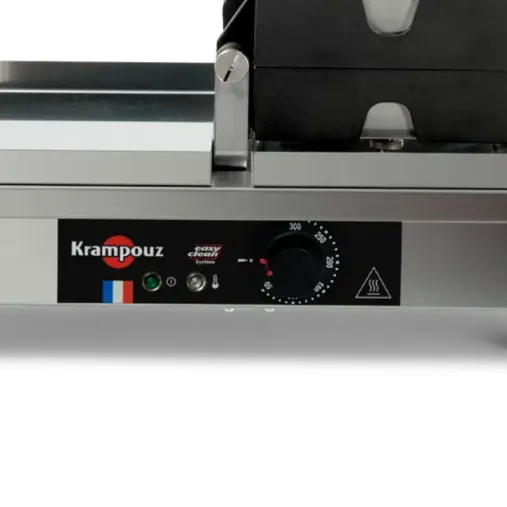 Krampouz Gaufrier 4x7 Bruxelles 180° simple Bouton de commande