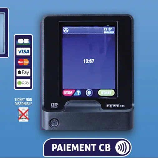 CKSquare Myosis LAM | Avec Clavier Numérique - Paiement en carte bancaire
