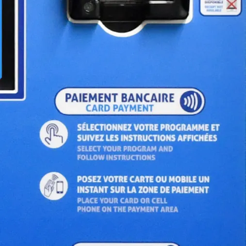 CKSquare Myosis TAM | Avec Écran Tactile - Mode d'emploi paiement bancaire