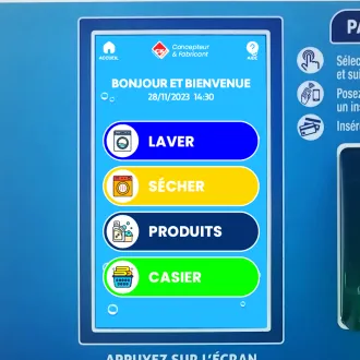 CKSquare Myosis TAP | Paiement Avec et Sans Contact - De face