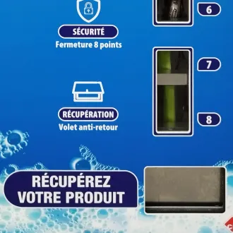 CKSquare Distributeur de Lessive Produits - Récupération de produit