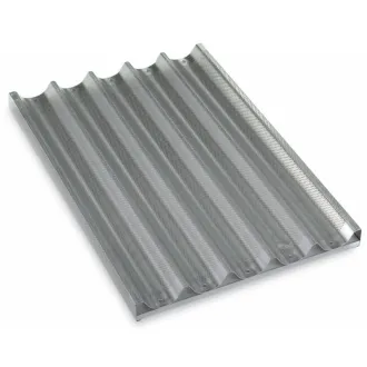 Electrolux Plaque ondulée perforée 600x400 pour 5 baguettes