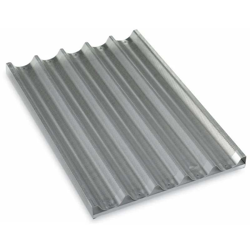 Electrolux Plaque ondulée perforée 600x400 pour 5 baguettes