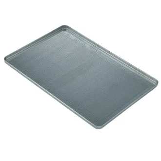 Electrolux Plaque lisse perforée 600x400x20 avec 4 angles