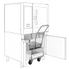 Electrolux Chariot Collecteur de graisse 2 réservoirs pour GN 1/1 et GN 2/1