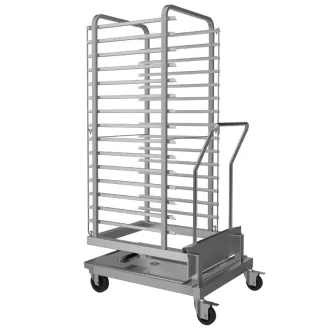 Electrolux Structure mobile avec roulettes 15 GN2/1 au pas de 84mm