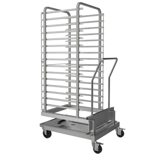 Electrolux Structure mobile avec roulettes 15 GN2/1 au pas de 84mm Electrolux Structure mobile avec roulettes 15 GN2/1 au pas de 84mm