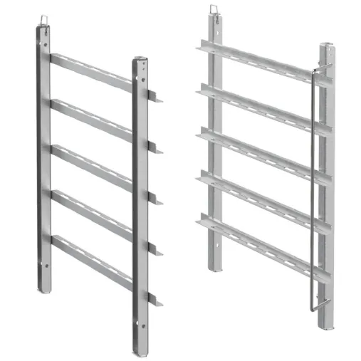Electrolux Structure fixe 5 GN2/1 au pas de 85 mm Electrolux Structure fixe 5 GN2/1 au pas de 85 mm