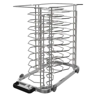 Electrolux Structure banquet mobile avec roulettes 10 GN1/1 - 30assiettes au pas de 65 mm