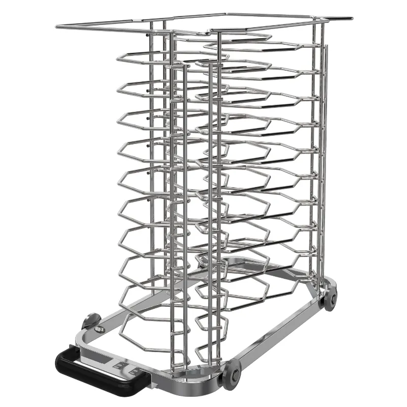 Electrolux Structure banquet mobile avec roulettes 10 GN1/1 - 23 assiettes au pas de 85 mm