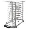 Electrolux Structure banquet mobile avec roulettes 10 GN1/1 - 23 assiettes au pas de 85 mm