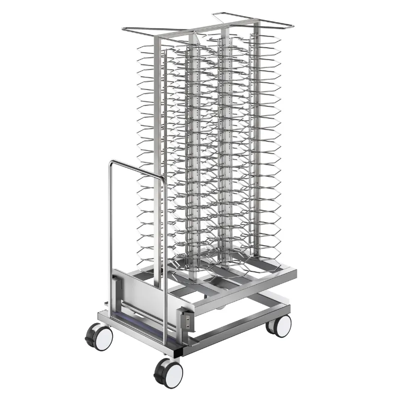 Electrolux Structure banquet mobile avec roulettes 20 gn2/1 - 92 assiettes au pas de 85 mm