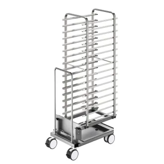 Electrolux Chariot de boulangerie/pâtisserie avec support de grilles 600x400mm pour fours 20 GN 1/1 et congélateur à air pulsé