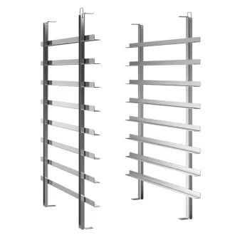 Electrolux Glissières fixes 600x400, 8 niveaux, pour four 10 GN1/1