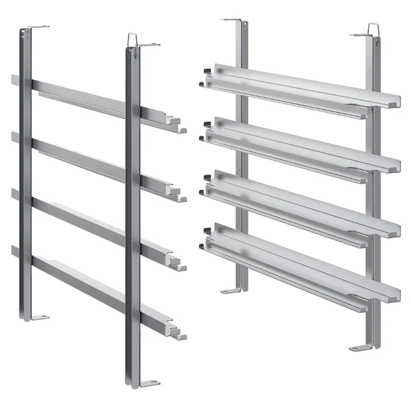 Electrolux Structure fixe pour four 6 GN1/1 au format mixte : Gn et 600x400mm (4 niveaux)