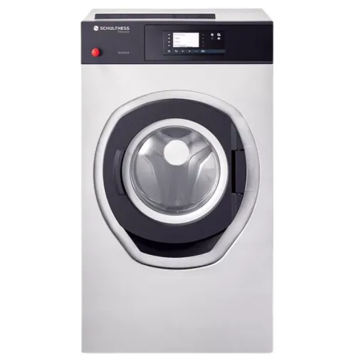 Schulthess W130 Lave-linge industriel électrique à cuve suspendue 14kg Schulthess W130 Lave-linge industriel électrique à cuve suspendue 14kg