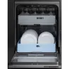 Asko DWCFS5936S Ouvert avec vaisselle