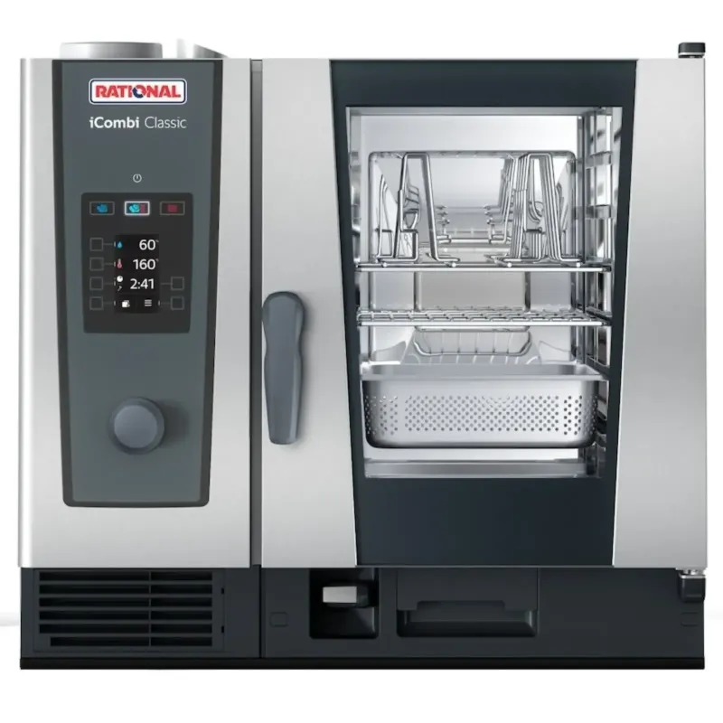 Four mixte professionnel Rational iCombi Classic 6-1/1 Gaz